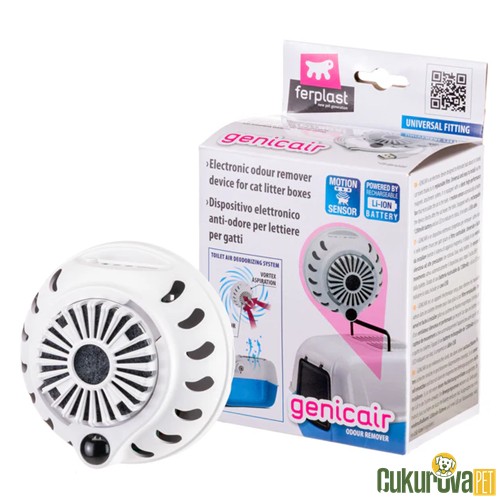 FERPLAST KEDİ TUVALETİ OTOMATİK KOKU GİDERİCİ GENICEAIR