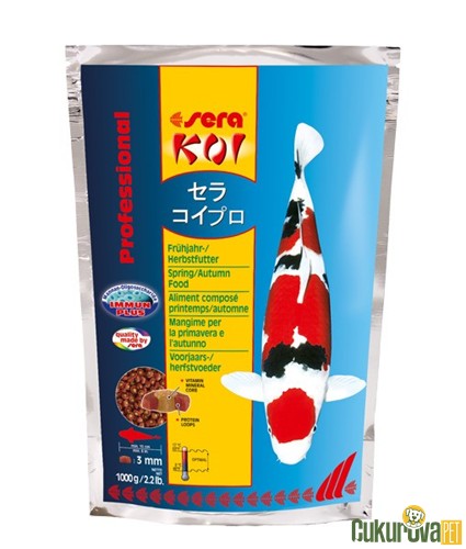 SERA PROFESYONEL İLKBAHAR - SONBAHAR KOI YEMİ 1 KG