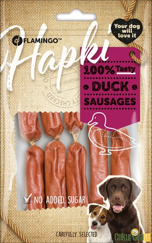 Flamingo Şekersi̇z Ördekli̇ Sosi̇s Köpek Ödülü 85 Gr