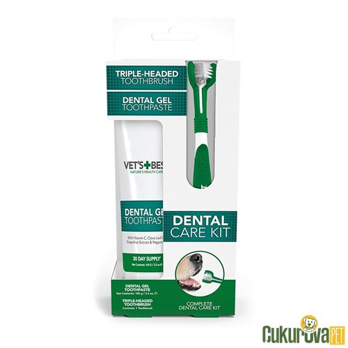 VET'S BEST KÖPEKLER İÇİN AĞIZ DİŞ BAKIM SETİ 