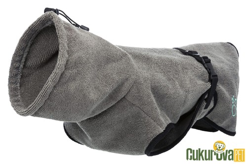 Trixie Köpek Havlu Bornoz M Gri - 50 Cm