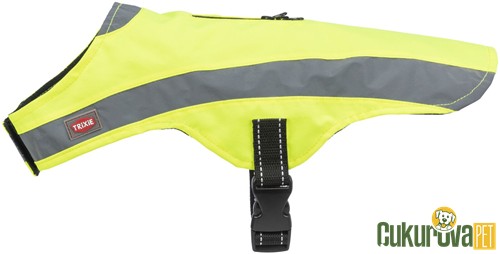 Trixie Reflektörlü Köpek Emniyet Yeleği Neon Sarısı - L - 55 Cm