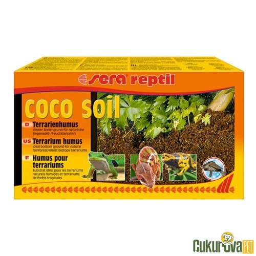 Sera Sürüngen Taban Malzemesi Reptil Coco Soil