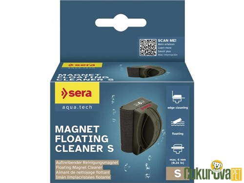 SERA YÜZEN MIKNATISLI CAM SİLECEĞİ S - 6 MM