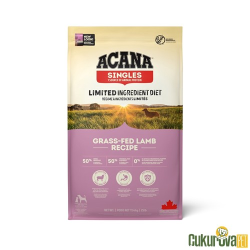 Acana Singles Grass - Fed Lamb Recipe Köpek Maması 11.4 Kg