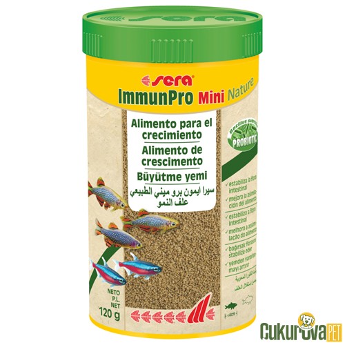 Sera Immunpro Mini Nature Granül Yem 250 Ml - 120 Gr