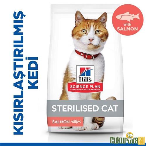 Hill's Science Plan Somonlu Kısırlaştırılmış Kedi̇ Maması 3 Kg