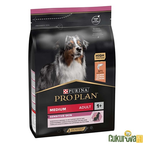 Pro Plan Medium Adult Somonlu Yeti̇şki̇n Köpek Maması 3 Kg