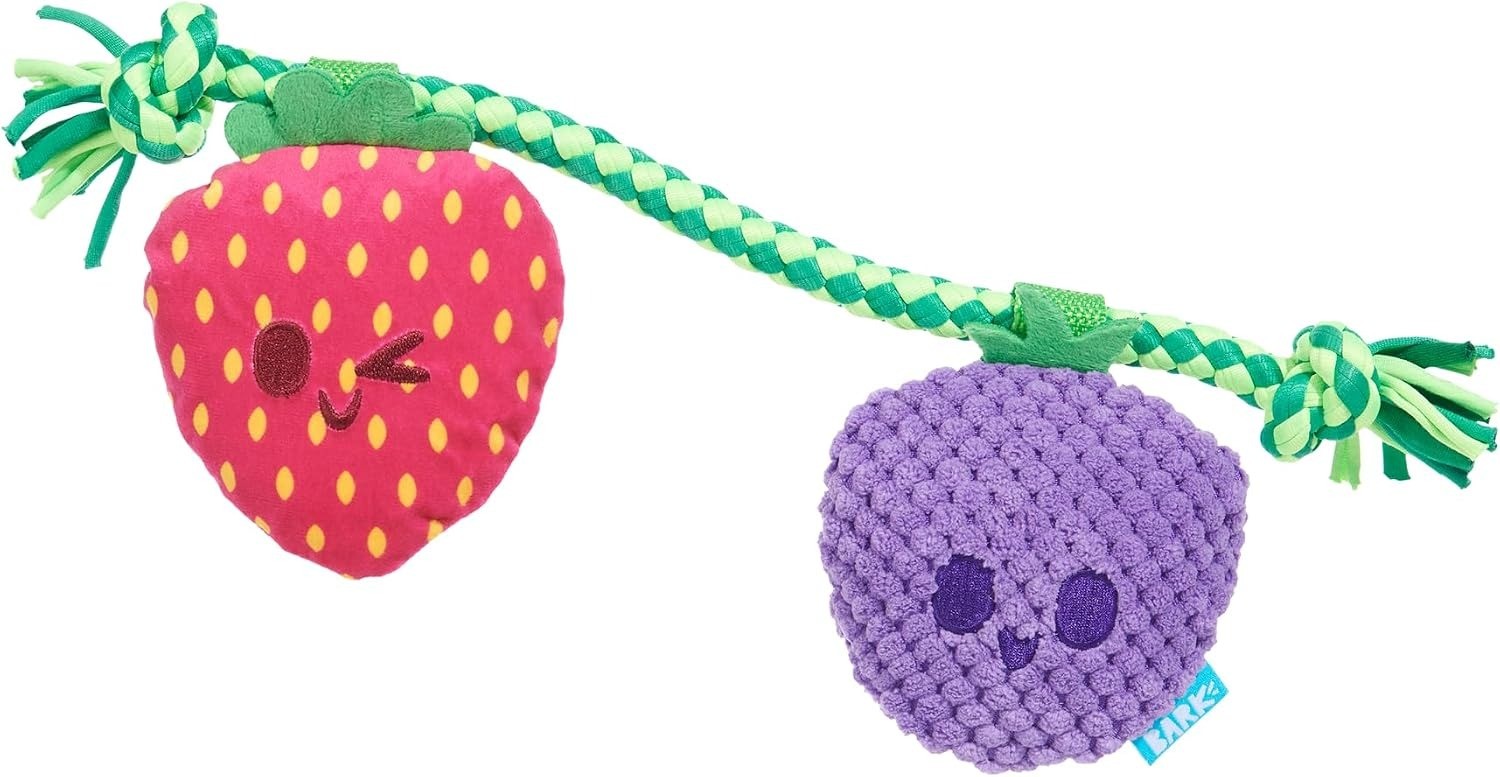 Bark Berry Sesli Peluş Böğürtlen Köpek Oyuncağı 29 Cm | ÇUKUROVA PET