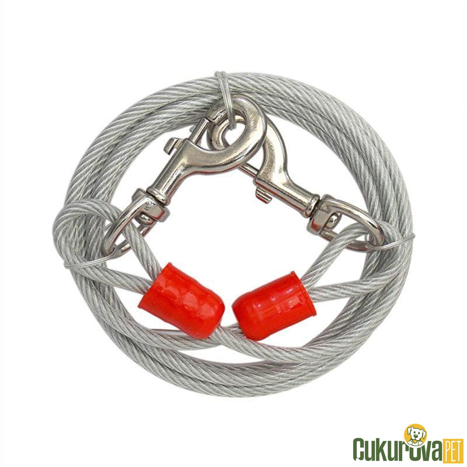 Eastland Bahçe İçin Çelik Köpek Bağlama Halatı 3 M