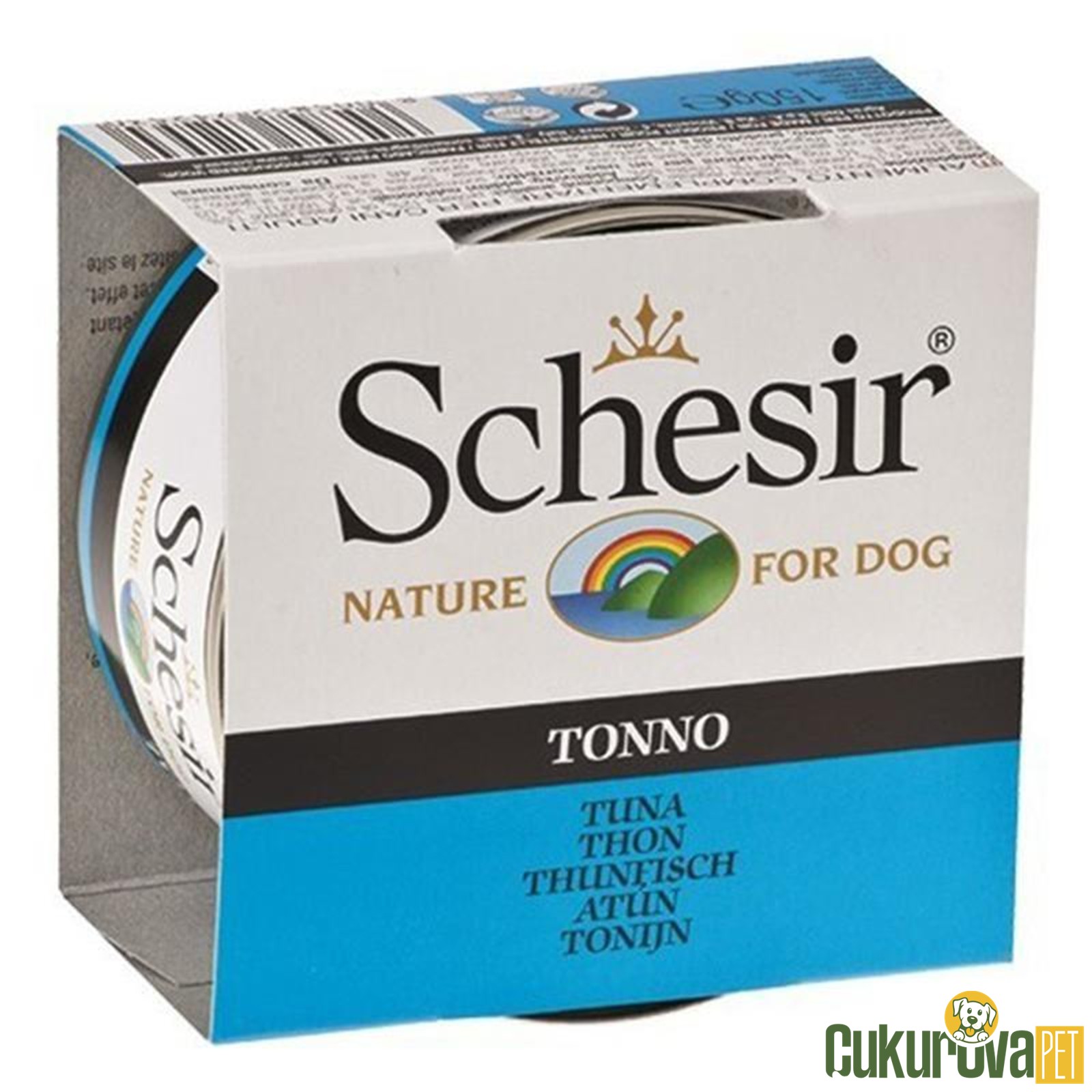 Schesir Ton Balıklı Köpek Konservesi̇ - 150 Gr
