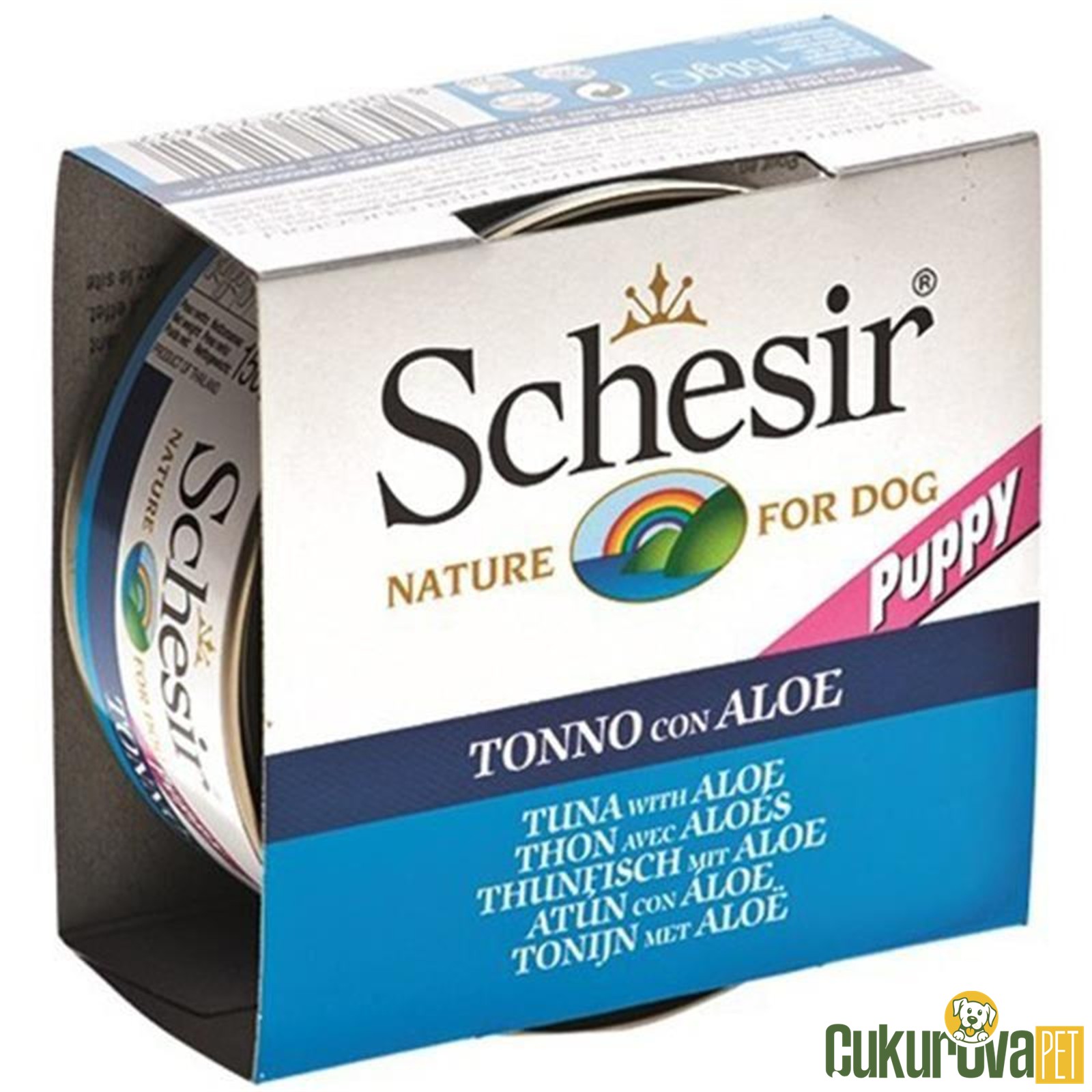 Schesir Ton Balıklı Ve Aloe Veralı Yavru Köpek Konservesi̇ - 150 Gr