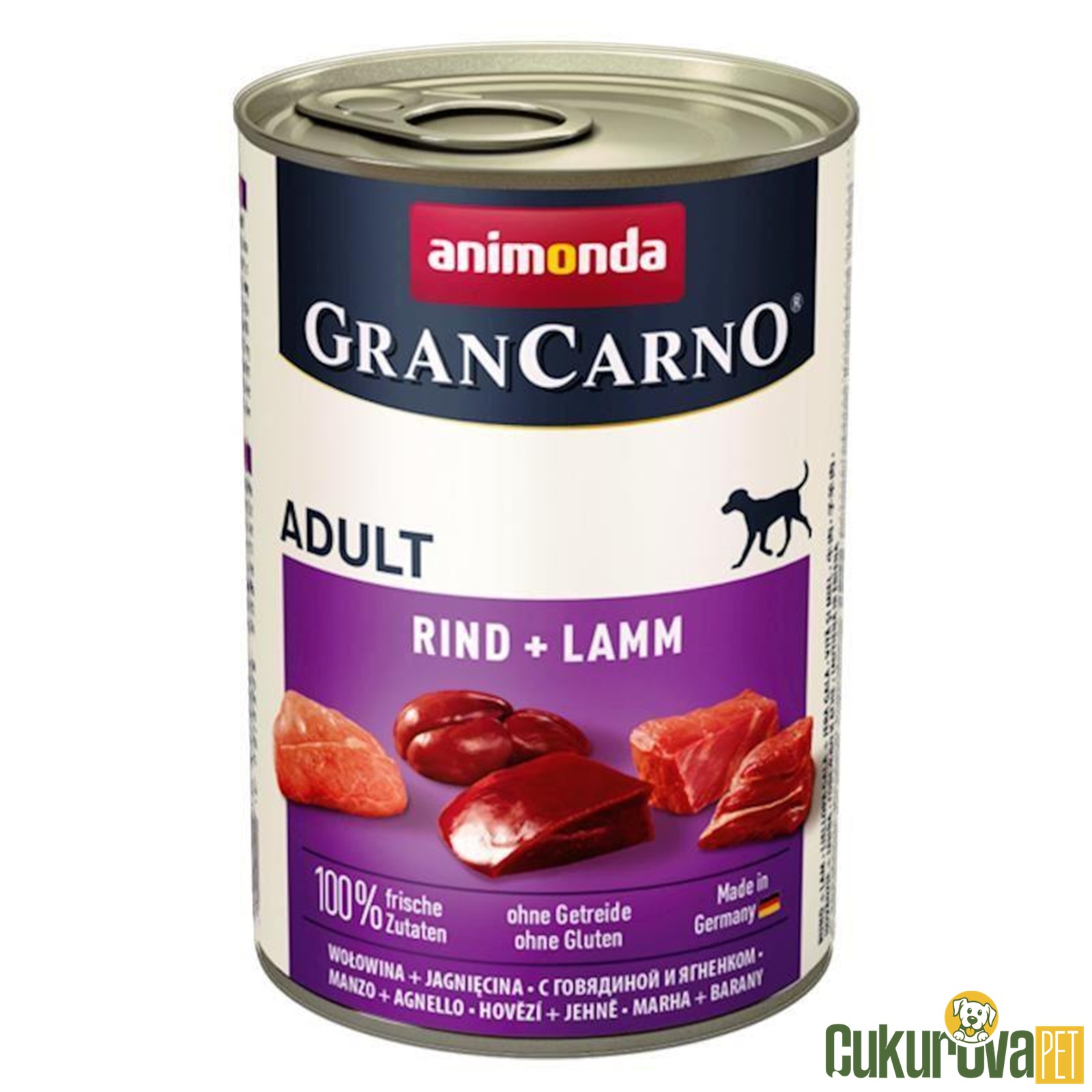 Animonda Sığır Etli̇ Ve Kuzu Etli̇ Yeti̇şki̇n Köpek Konservesi̇ - 400 Gr