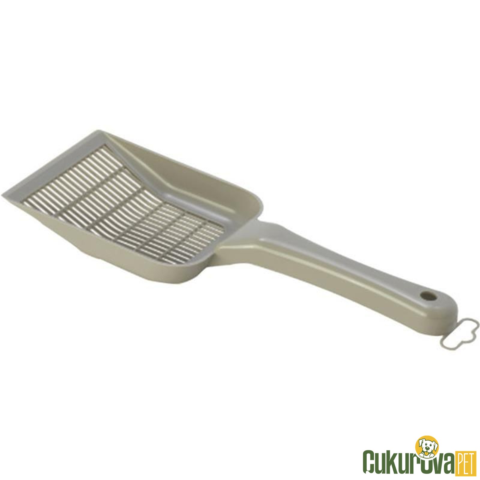 Moderna Kedi Kumu Küreği Dar Aralık Gri 10.3 x 27.8 x 4.3 Cm