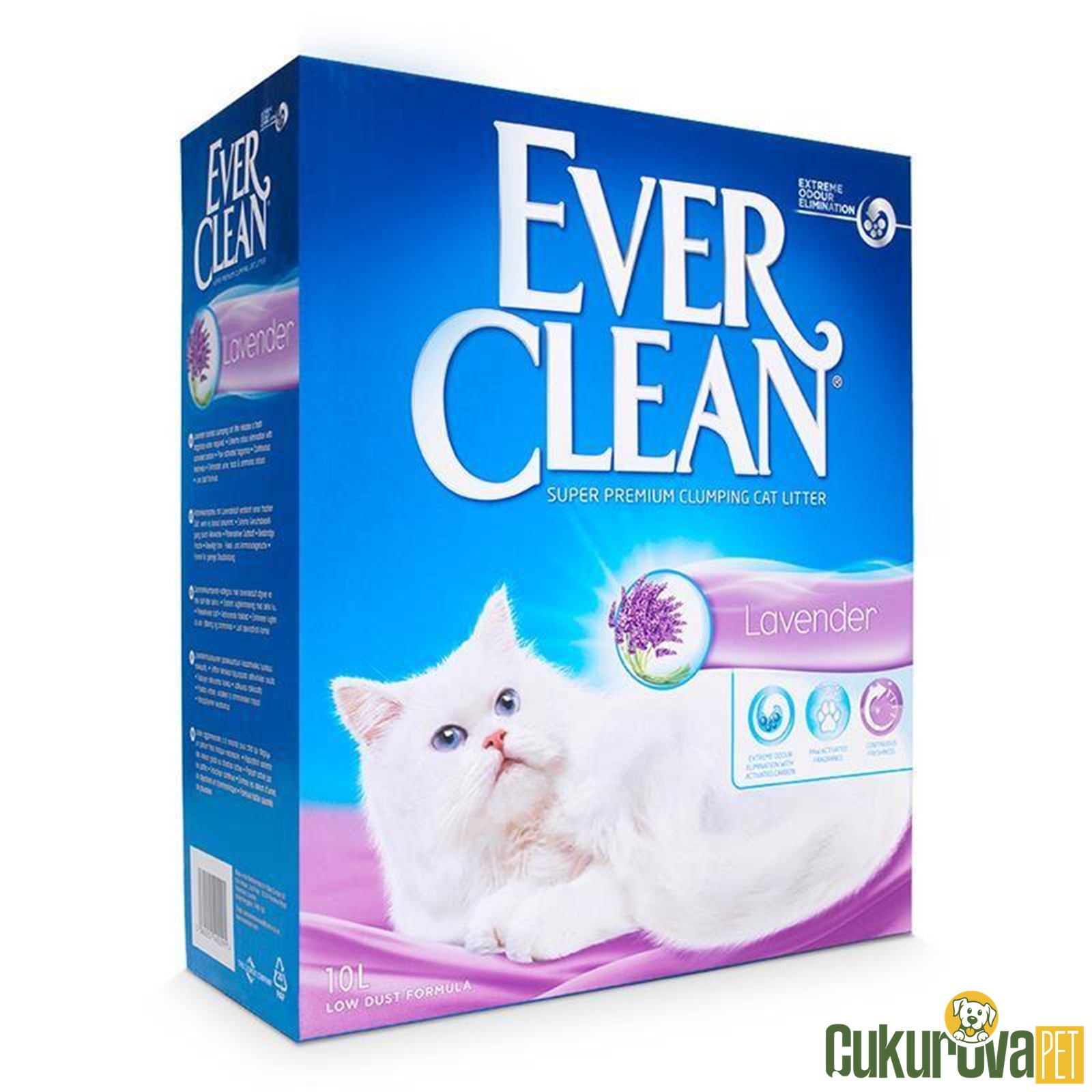 Ever Clean Lavender Lavanta Kokulu Kedi̇ Kumu 10 L