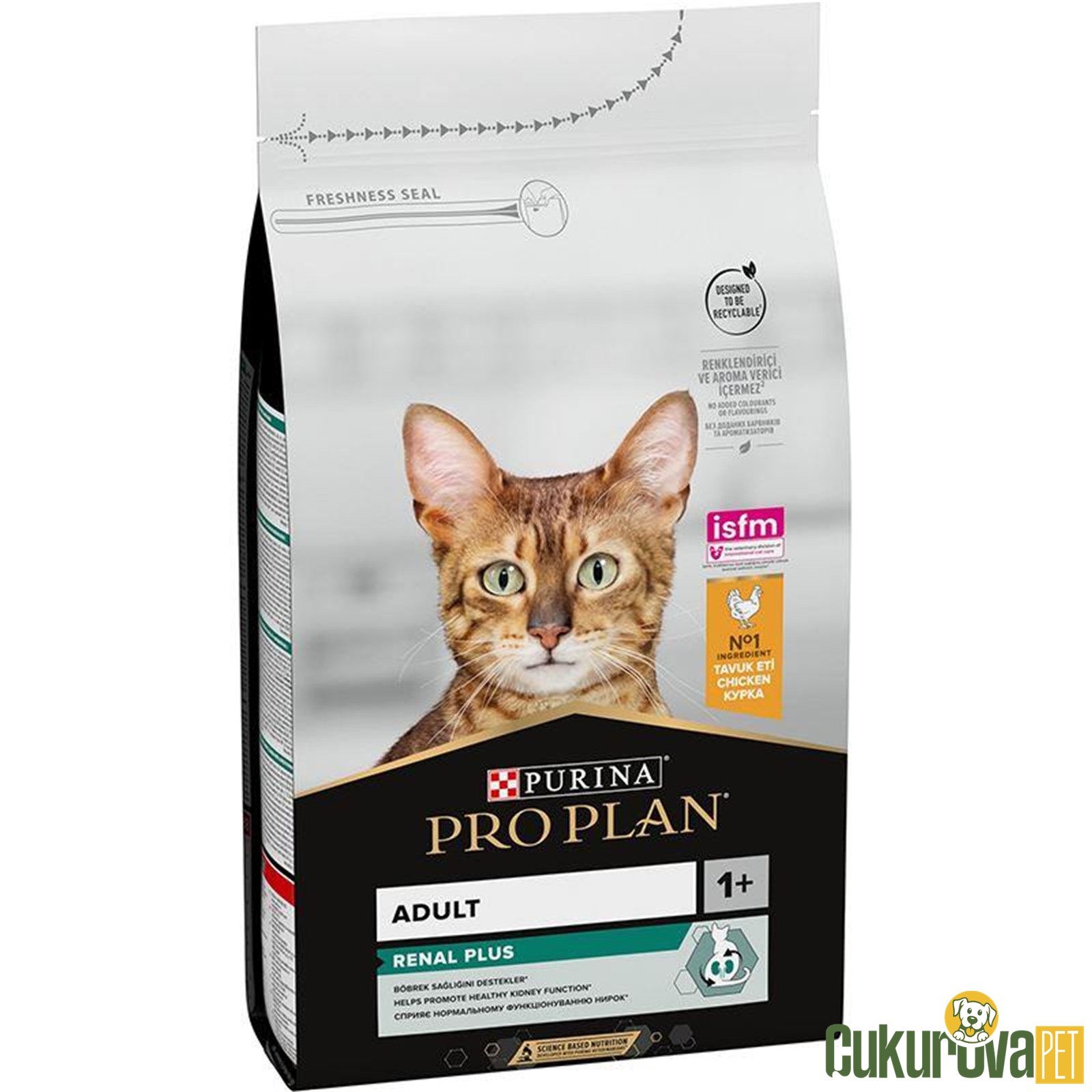 Pro Plan Renal Plus Tavuklu Ve Pirinçli Yetişkin Kedi Maması 1.5 Kg