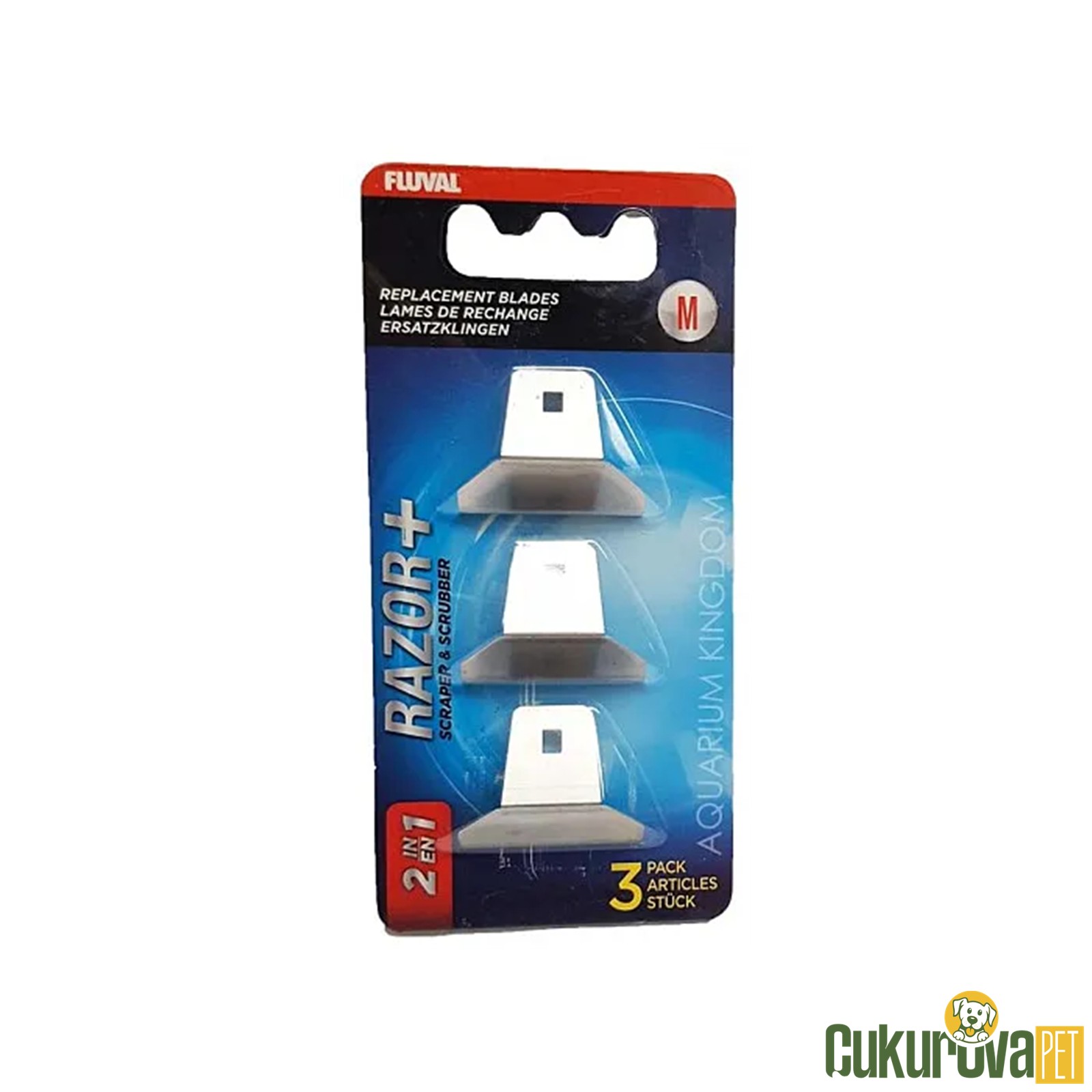 Fluval Razor Cam Temi̇zleyi̇ci̇ Yedek Bıçağı - M