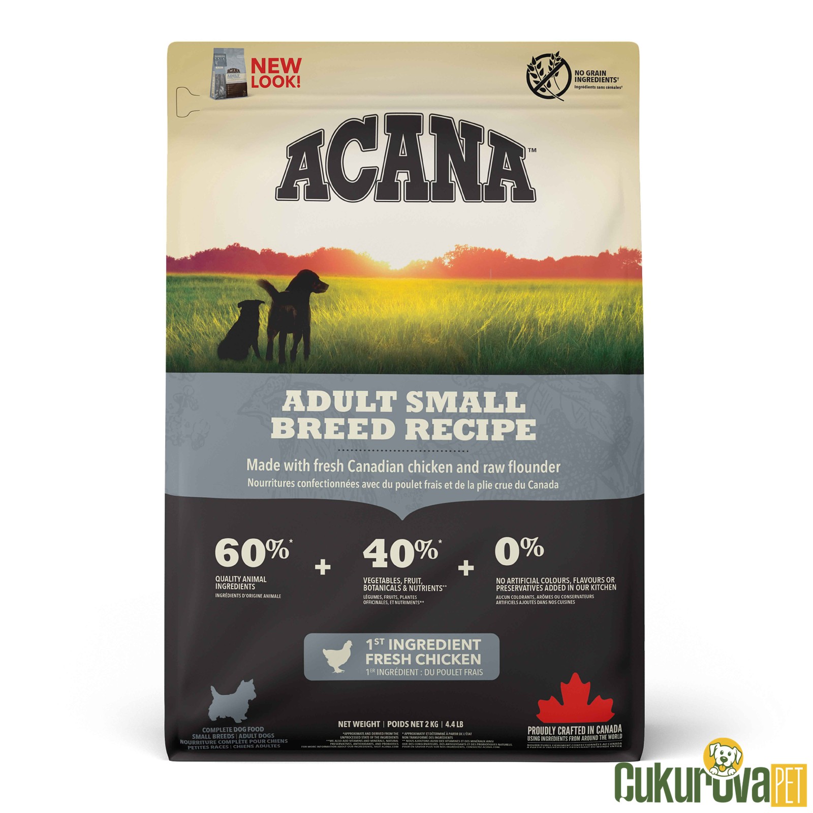 Acana Adult Small Breed Recipe Yetişkin Köpek Maması 2 Kg
