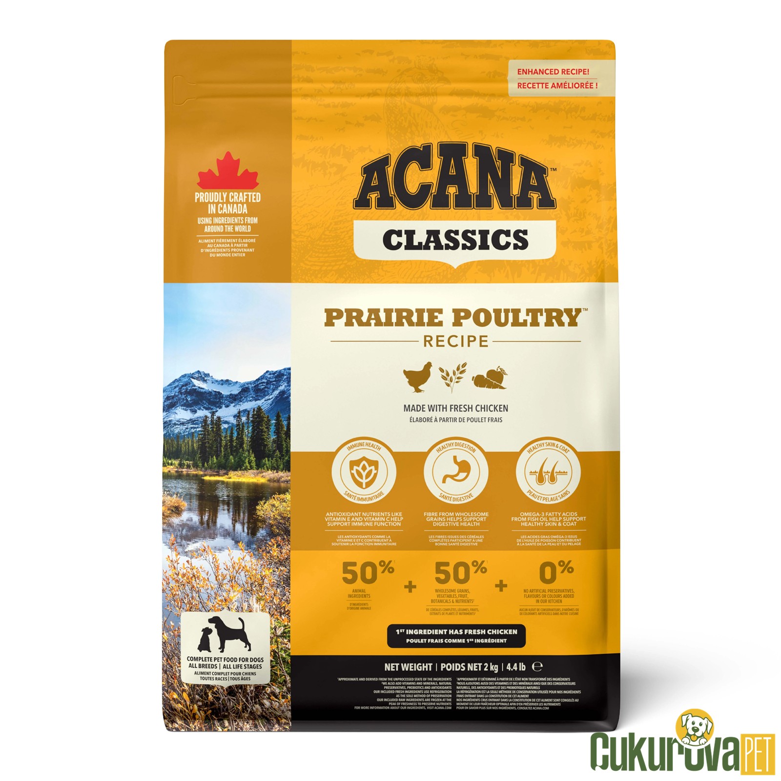 Acana Classics Prairie Poultry Tüm Yaşam Evreleri İçin Köpek Maması 14.5 Kg