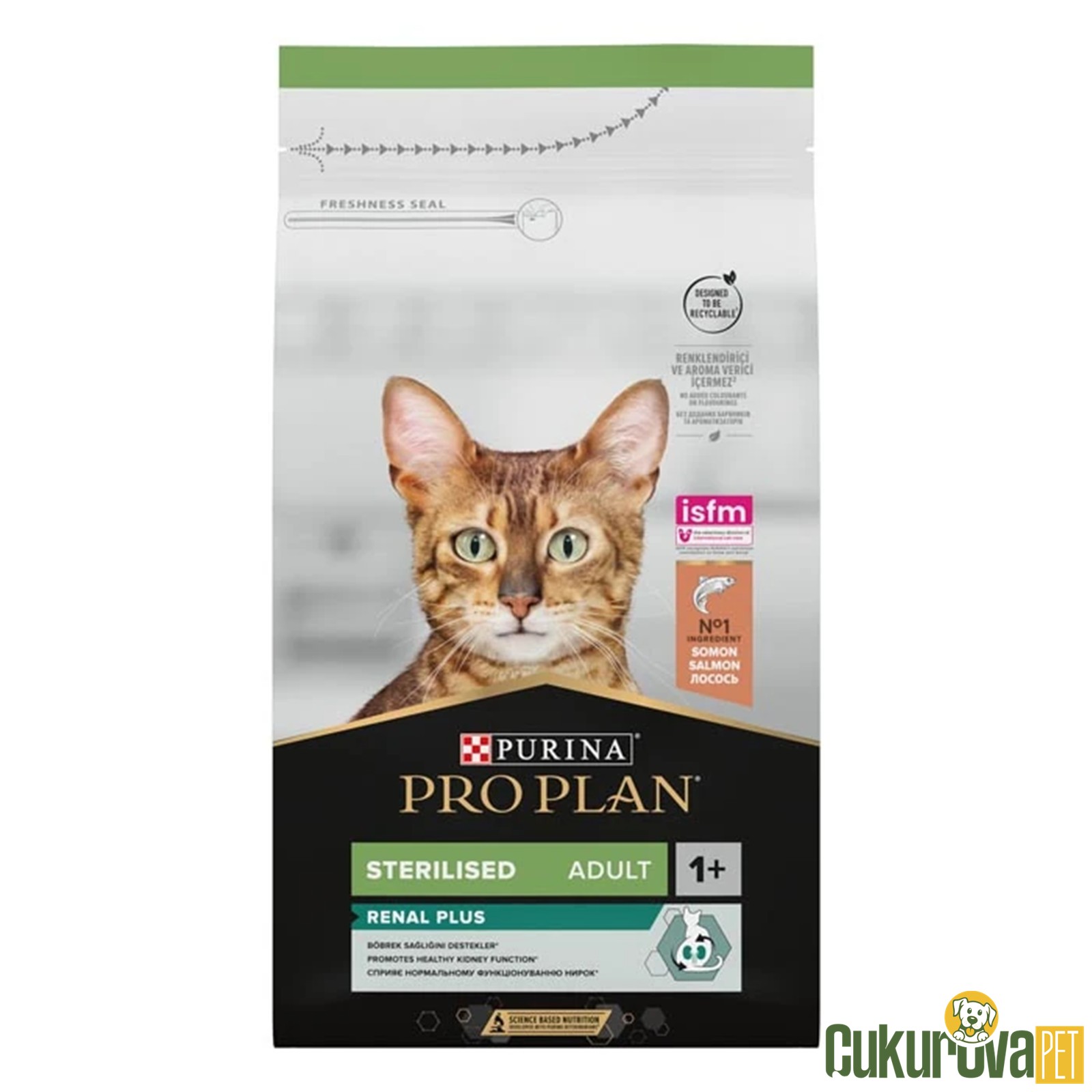 Pro Plan Renal Plus Sterilised Somonlu Kısırlaştırılmış Kedi Maması 1.5 Kg