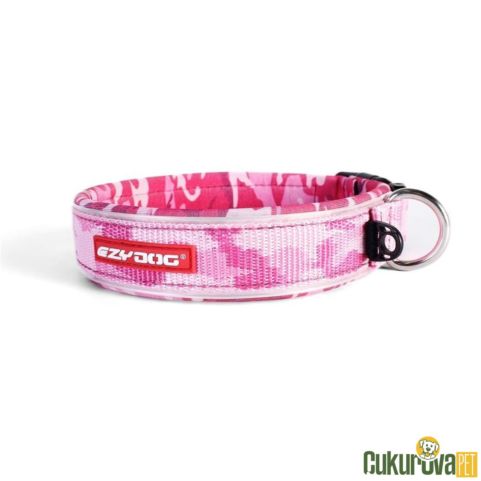 Ezydog Köpek Boyun Tasması Neo Classic Xs - Pembe Kamuflaj