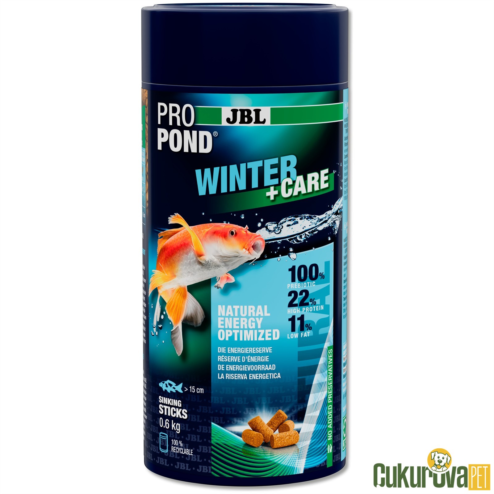 Jbl Propond Winter + Care Stick Yem - 0.6 Kg - 1 L