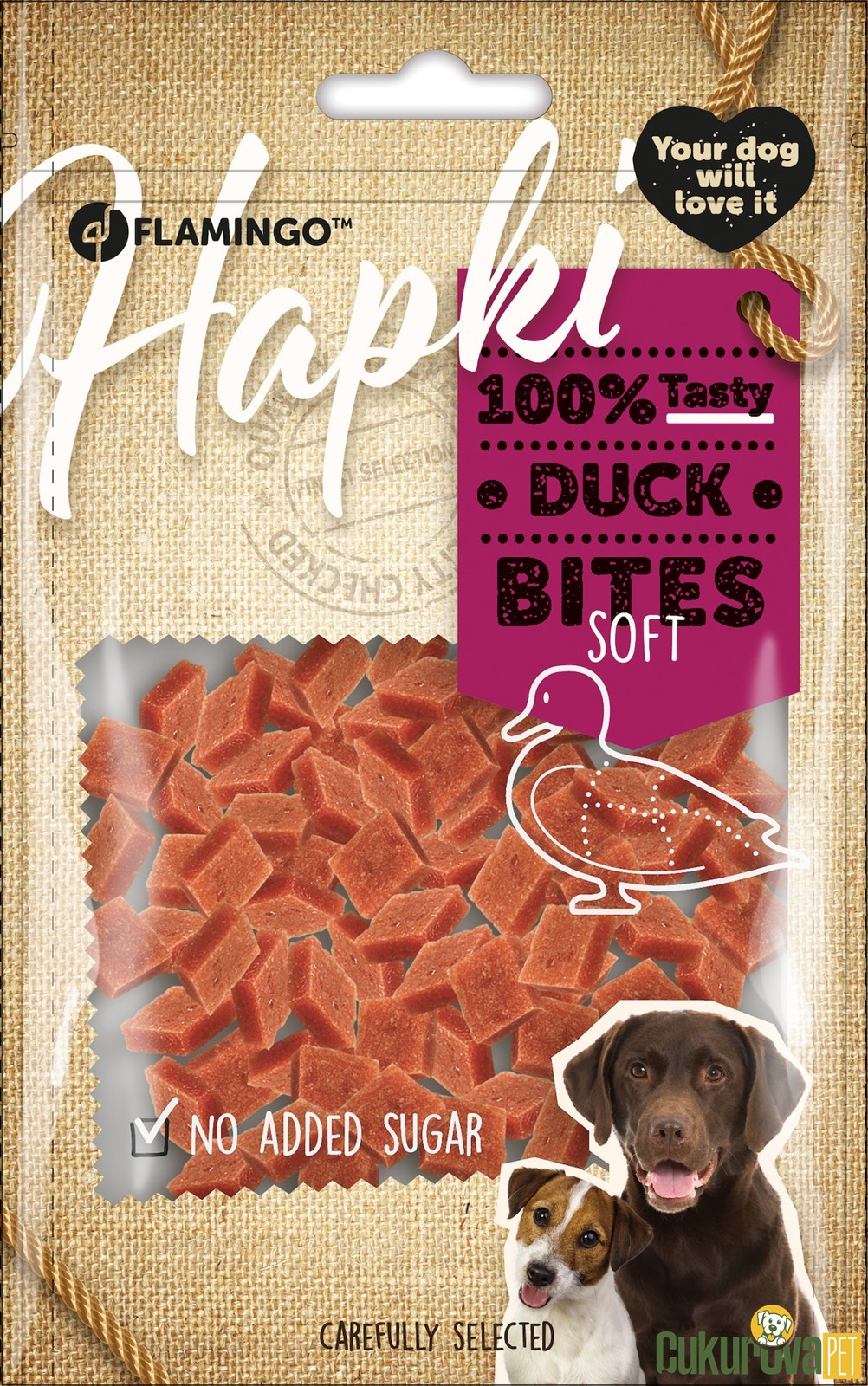 Flamingo Ördekli̇ Yumuşak Köpek Ödül Maması 85 Gr