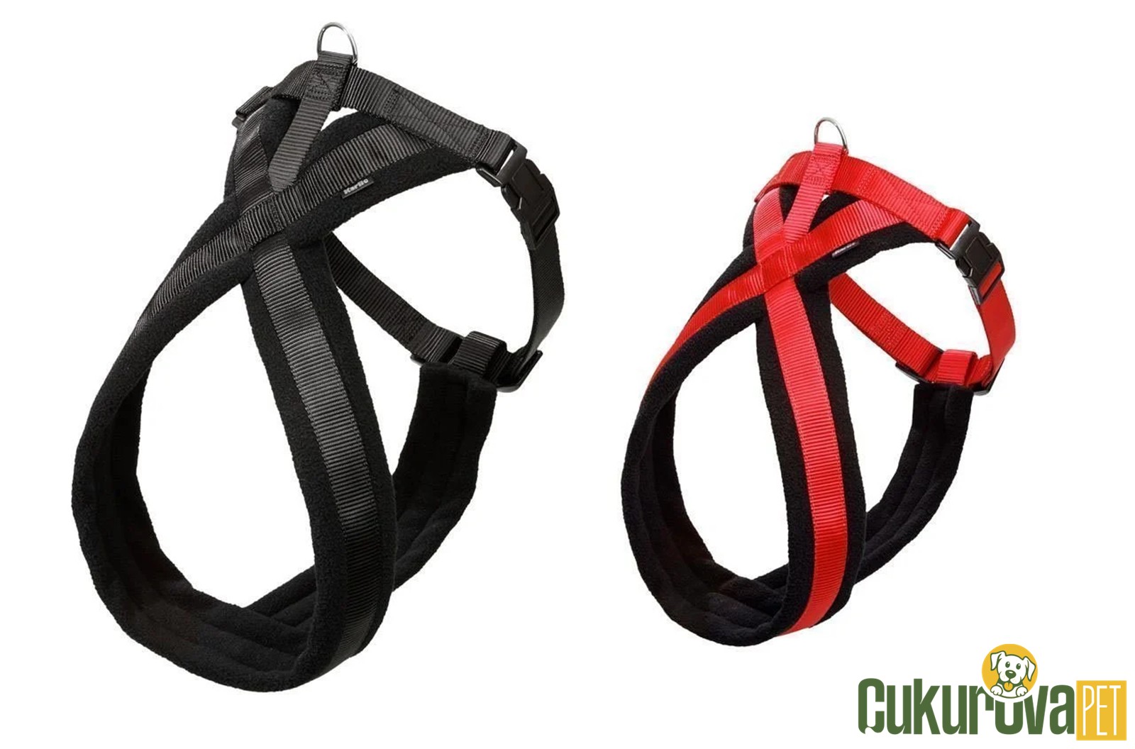 Karlie Siyah Yumuşak Göğüs Tasması Xl - 84 - 120 Cm