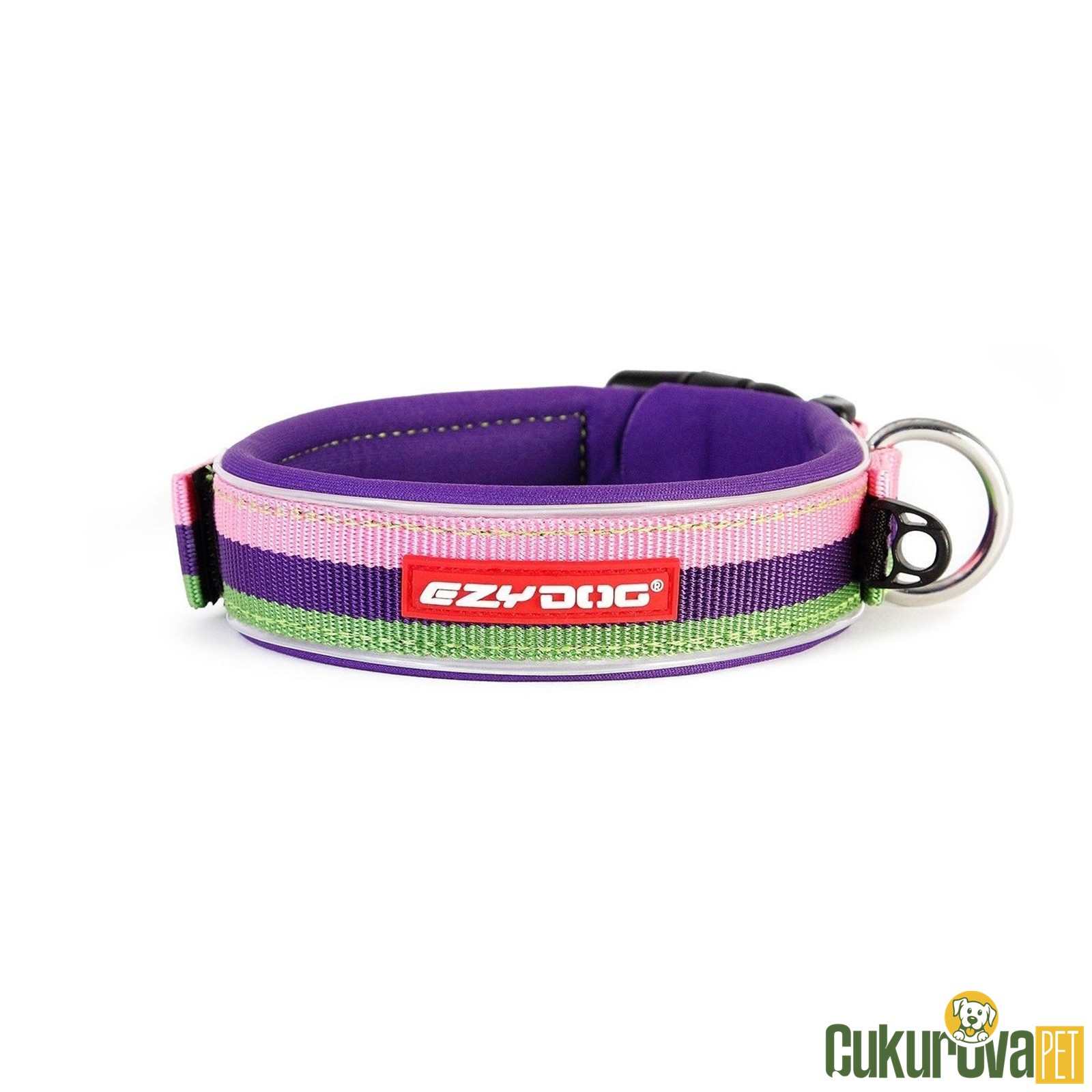 Ezydog Köpek Boyun Tasması Neo Classic Xs - Bubble Gum