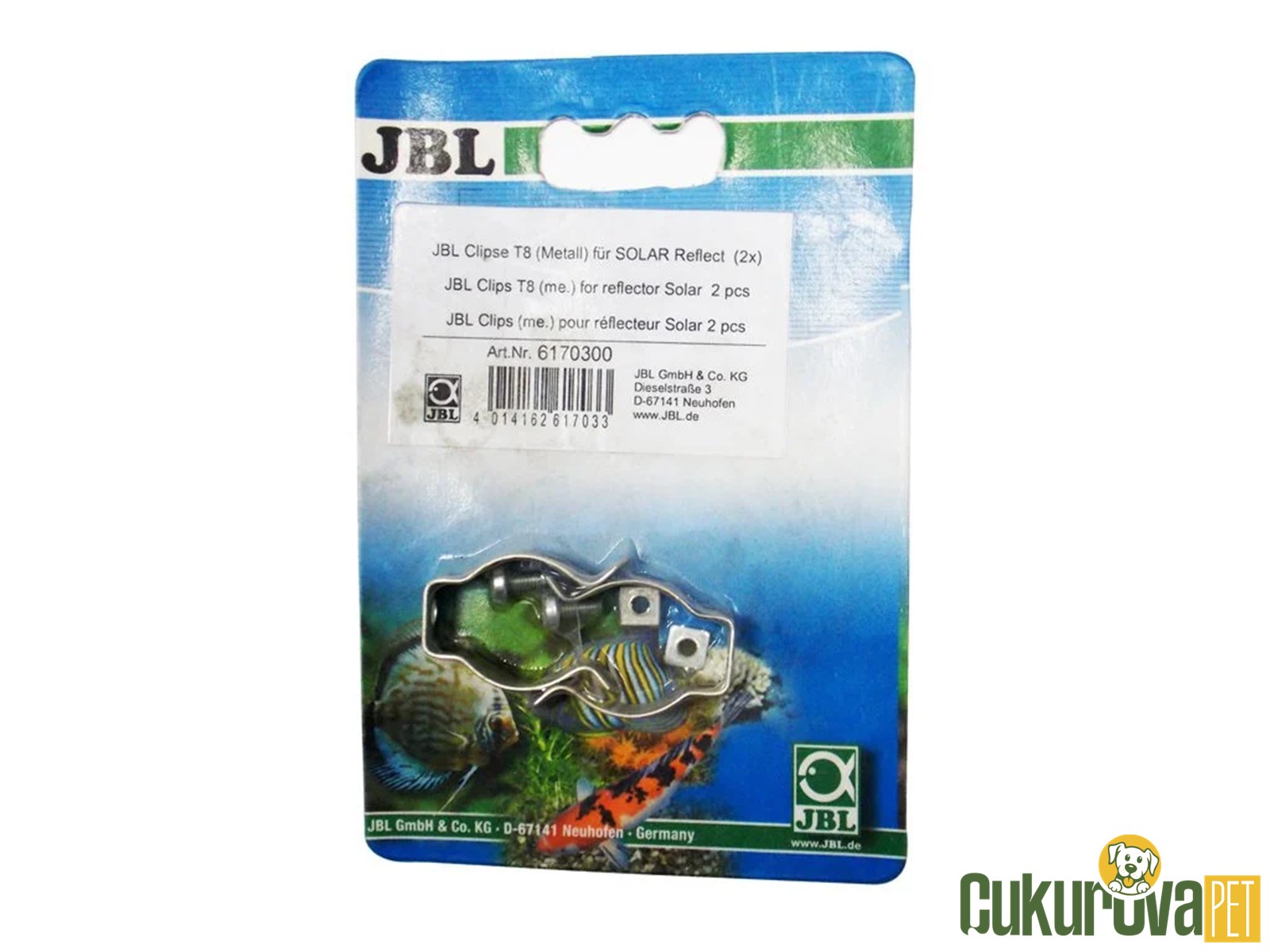 JBL Solar Reflektör t-8 İçin Klips Akvaryum Aydınlatma Aksesuarı