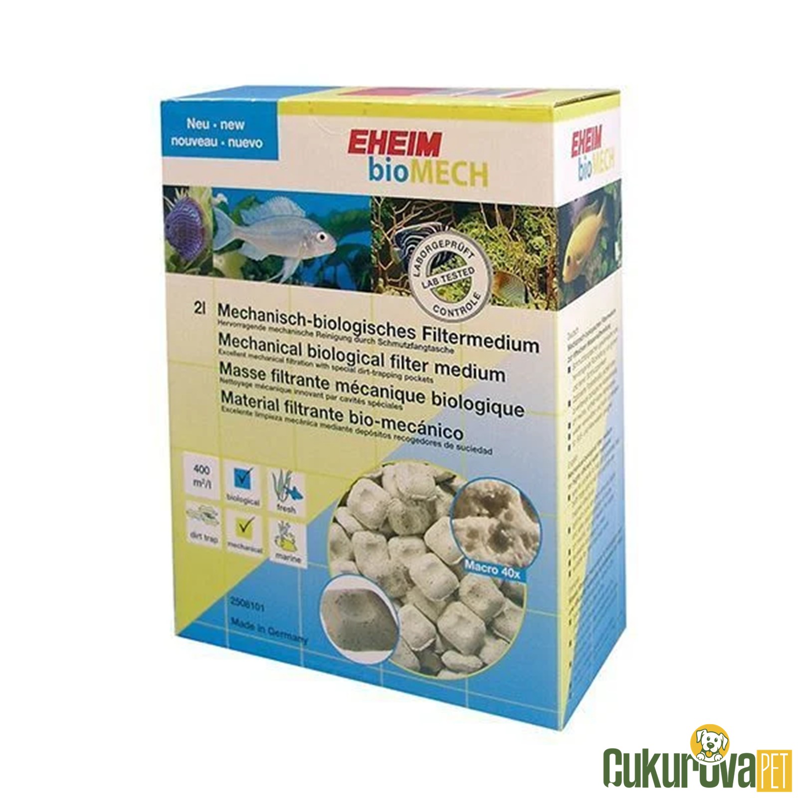 Eheim Biomech 2 L - 1420 Gr Fi̇ltre Malzemesi̇