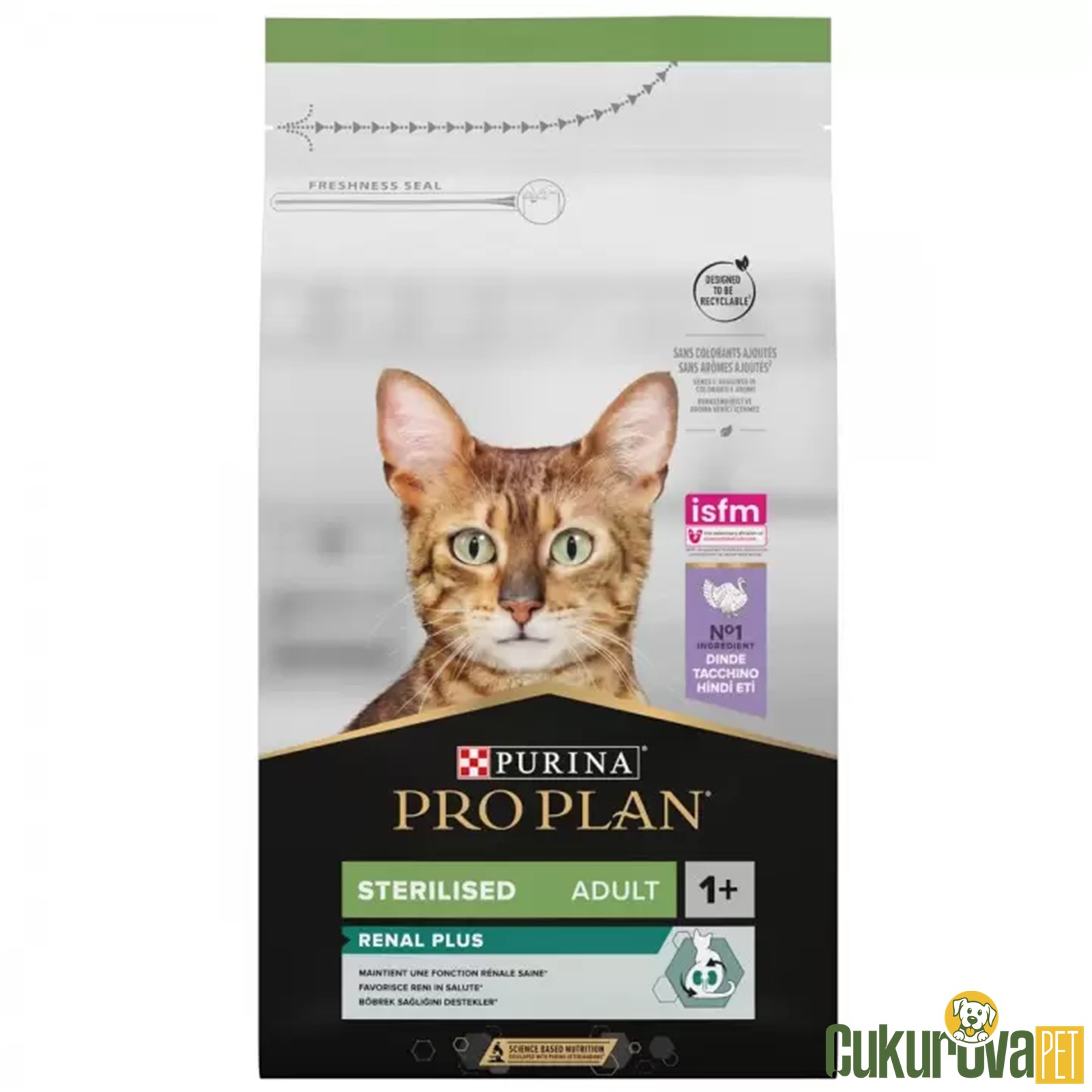 Pro Plan Renal Plus Sterilised Hindili Kısırlaştırılmış Kedi Maması 3 Kg