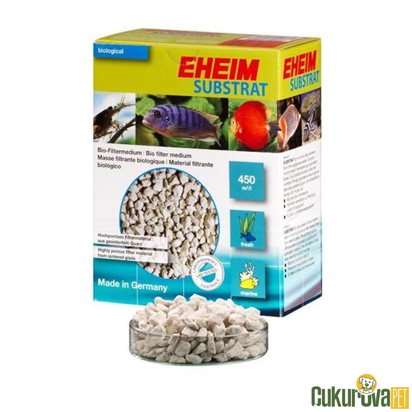 Eheim Substrat 2 L Bi̇yoloji̇k Fi̇ltre Malzemesi̇