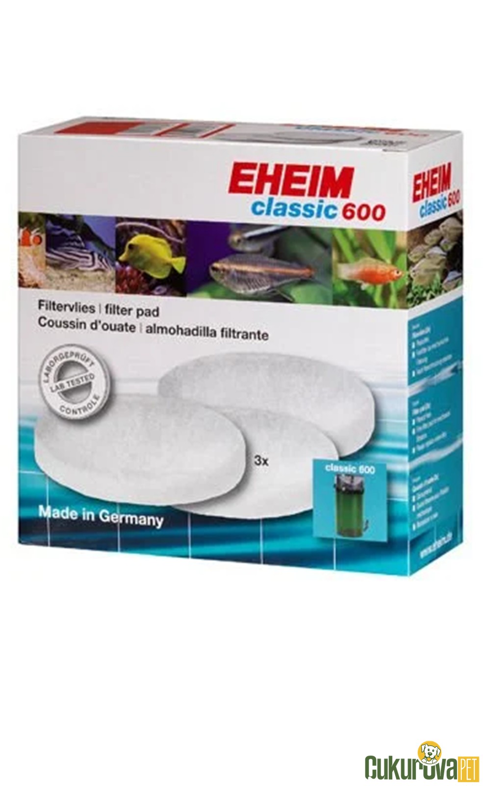 Eheim 2217 İnce Yedek Sünger 2'li̇ Paket