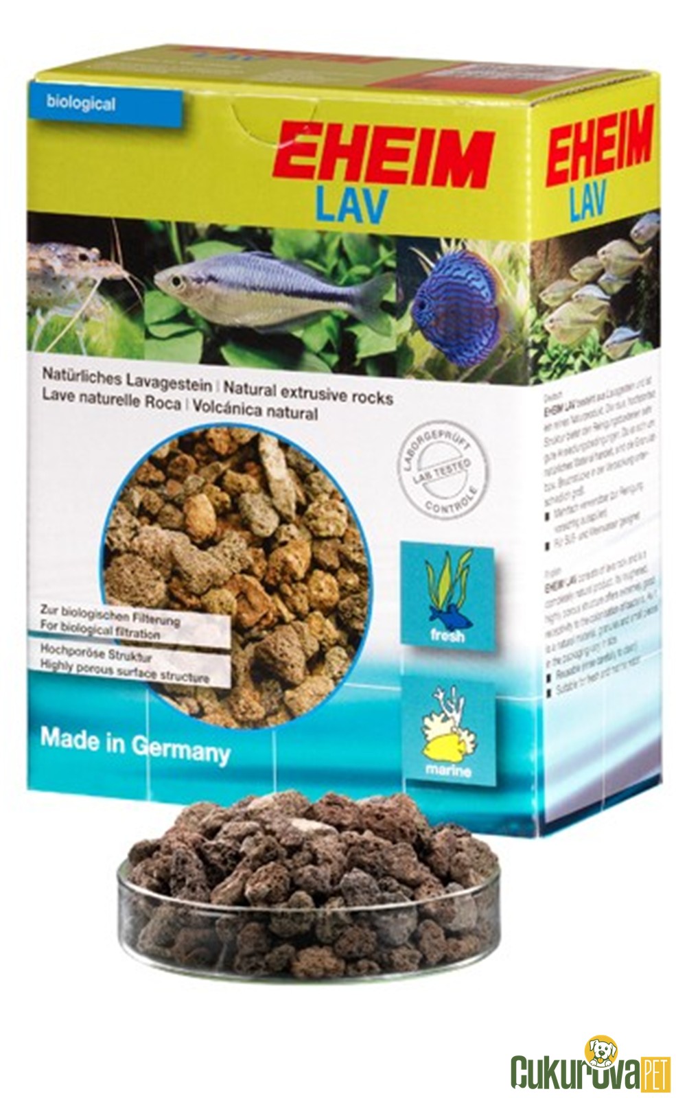 Eheim Lav Taşı Volkani̇k Kaya 1 L