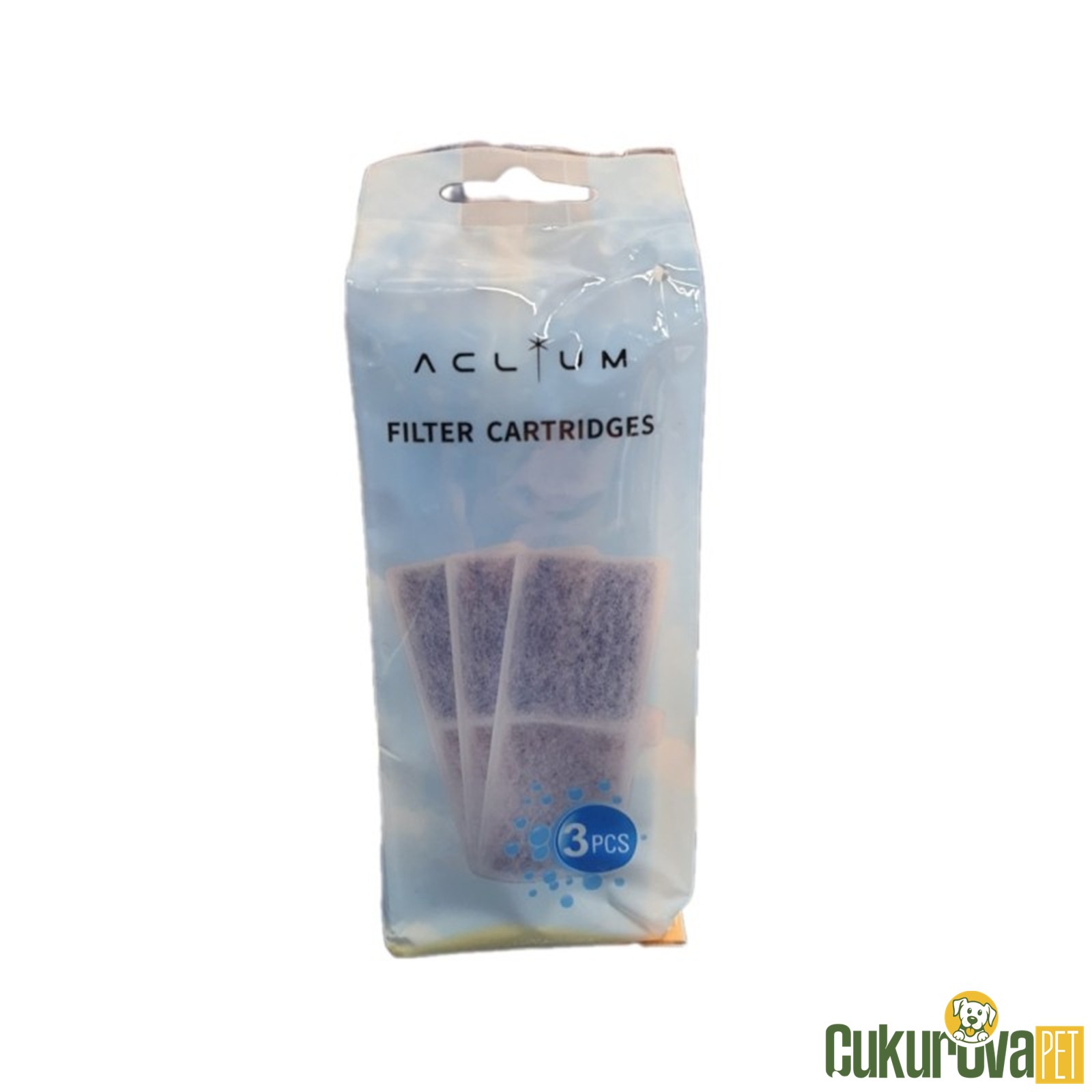 Aclium Kedi & Köpek Su Şelalesi Filtresi 3'lü