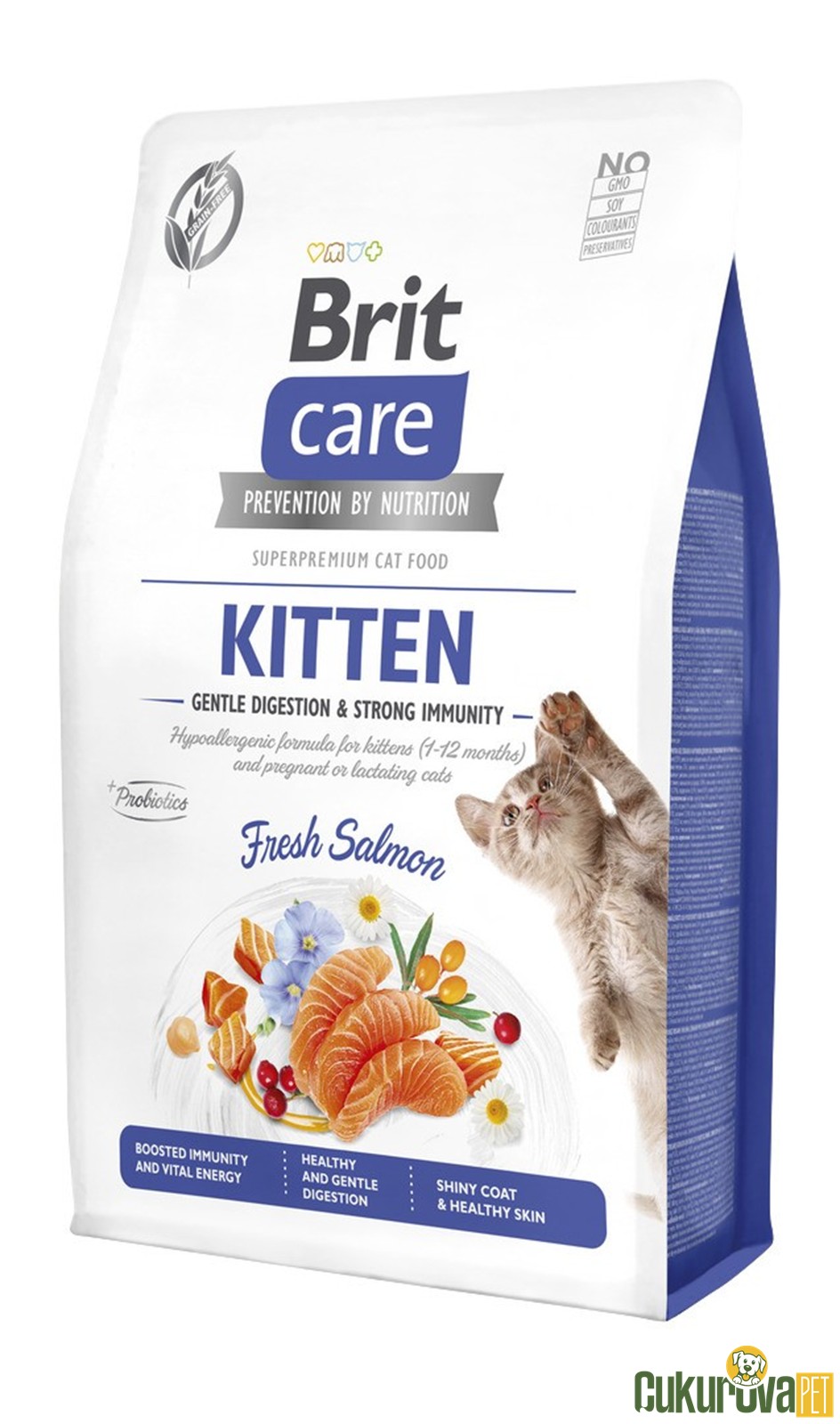 Brit Care Kitten Somonlu Yavru Kedi Maması 2 Kg