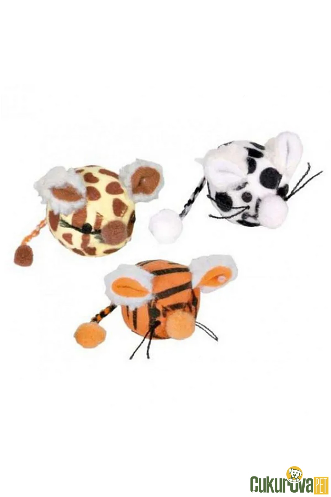 Trixie Fare Top Kedi Oyuncağı 4.5 Cm - Karışık Renkli