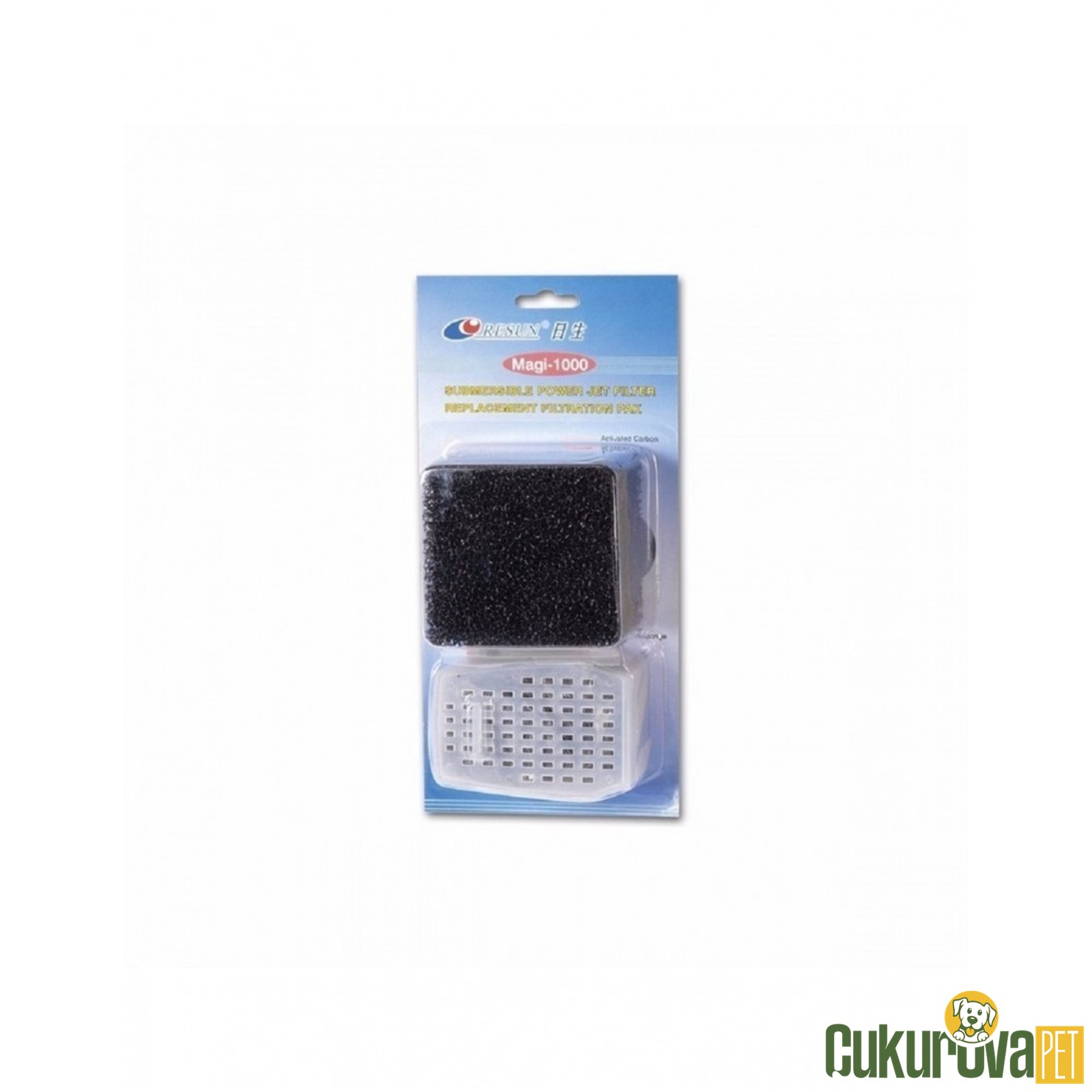 Resun Fi̇ltre Malzemesi̇ Magi 1000 Sünger + Akti̇f Karbon