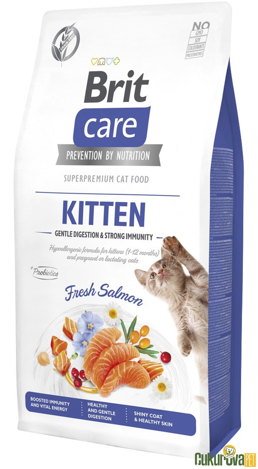 Brit Care Kitten Somonlu Yavru Kedi Maması 7 Kg