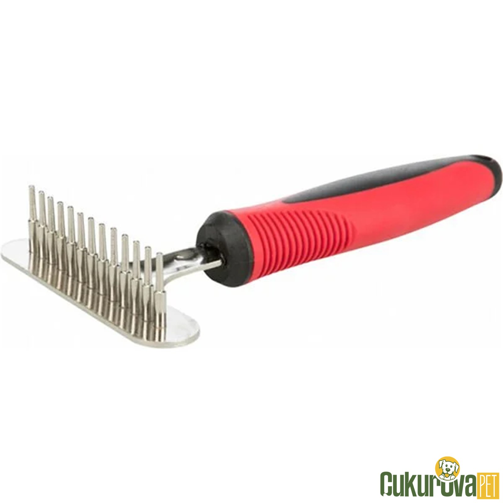 Trixie Uzun Tüylü Köpekler İçi̇n Metal Di̇şli̇ Alt Kürk Tarağı 8 x 16 Cm