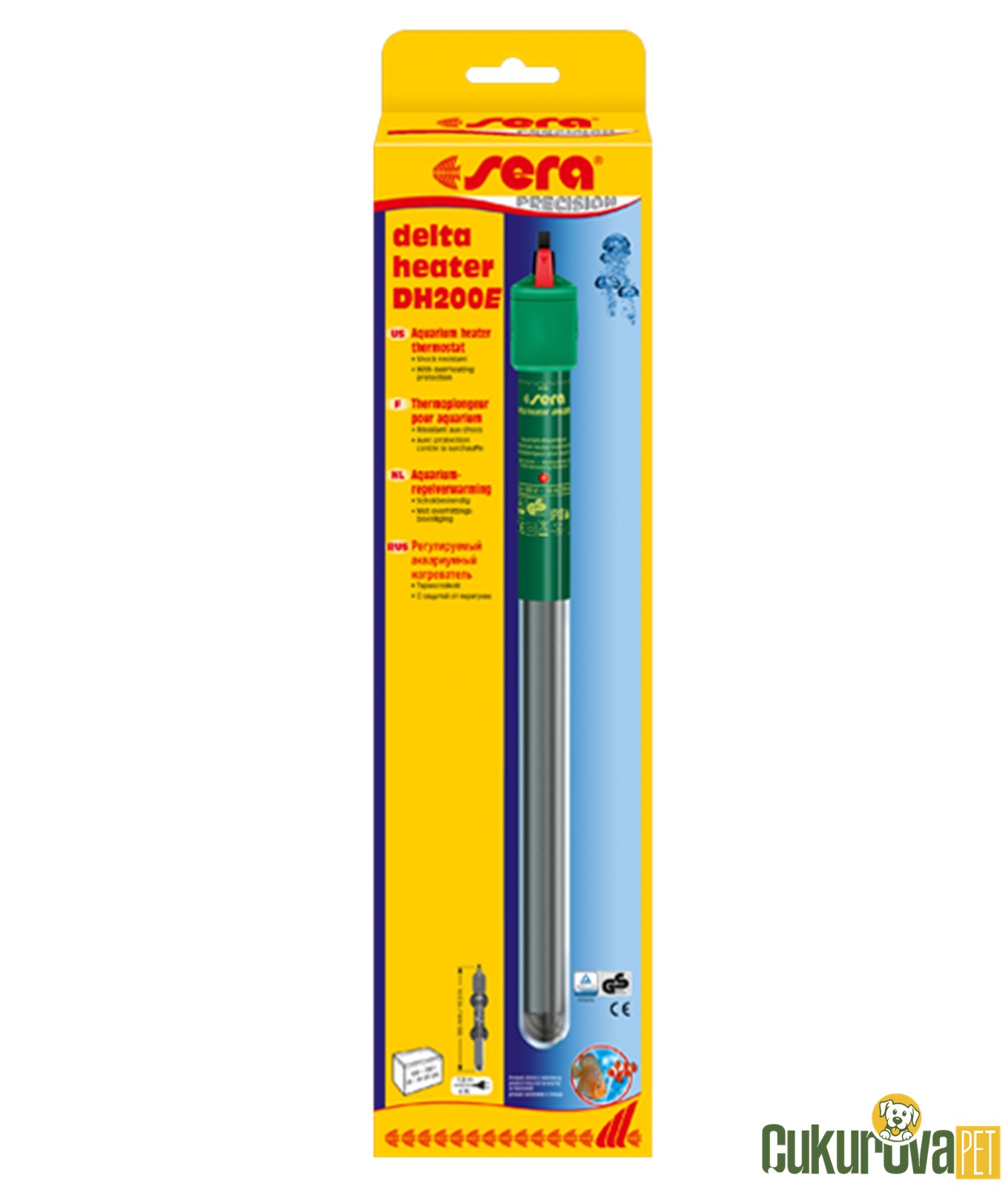 Sera Delta Akvaryum Isıtıcısı 200 W