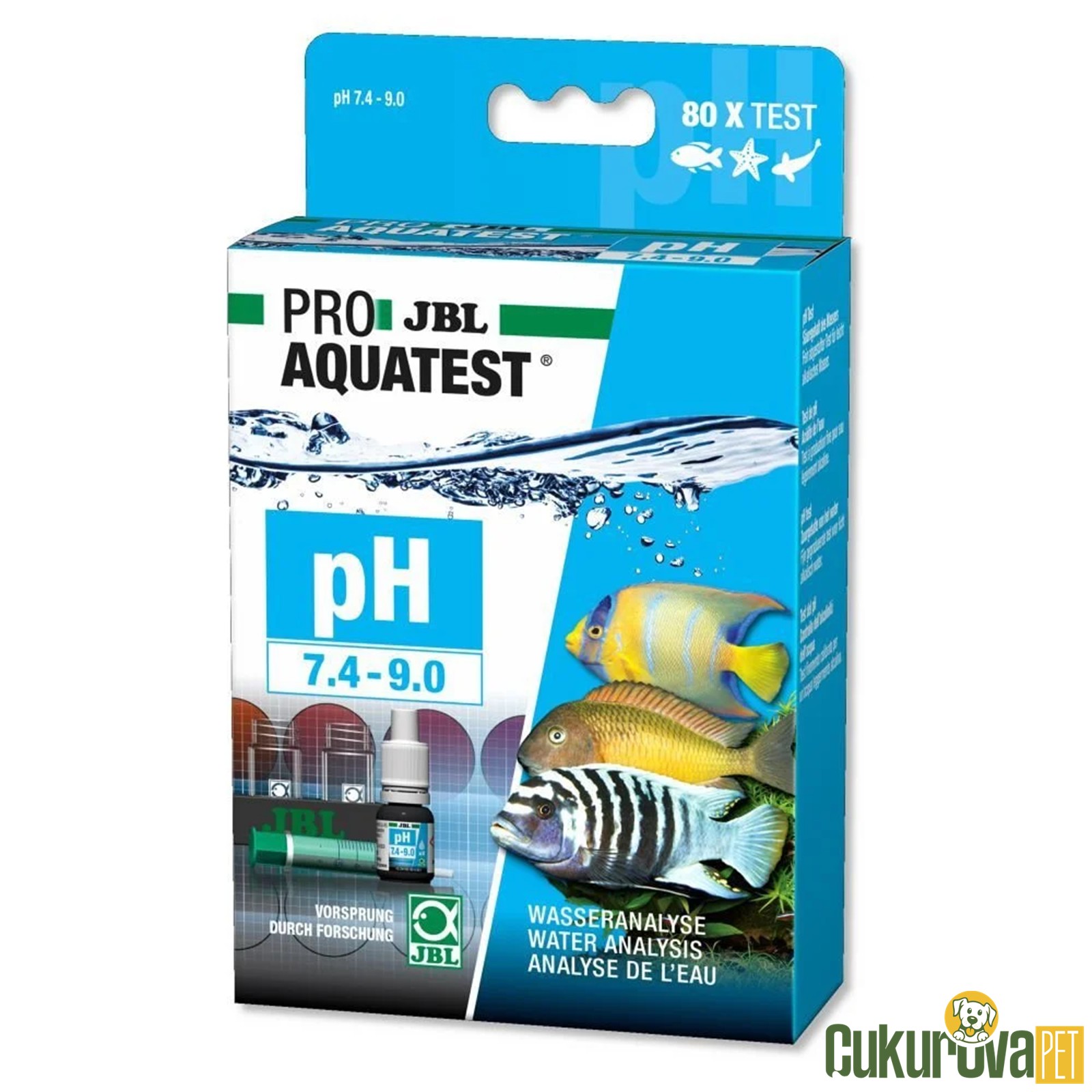 Jbl Proaquatest Ph 7.4 - 9.0 Su Testi