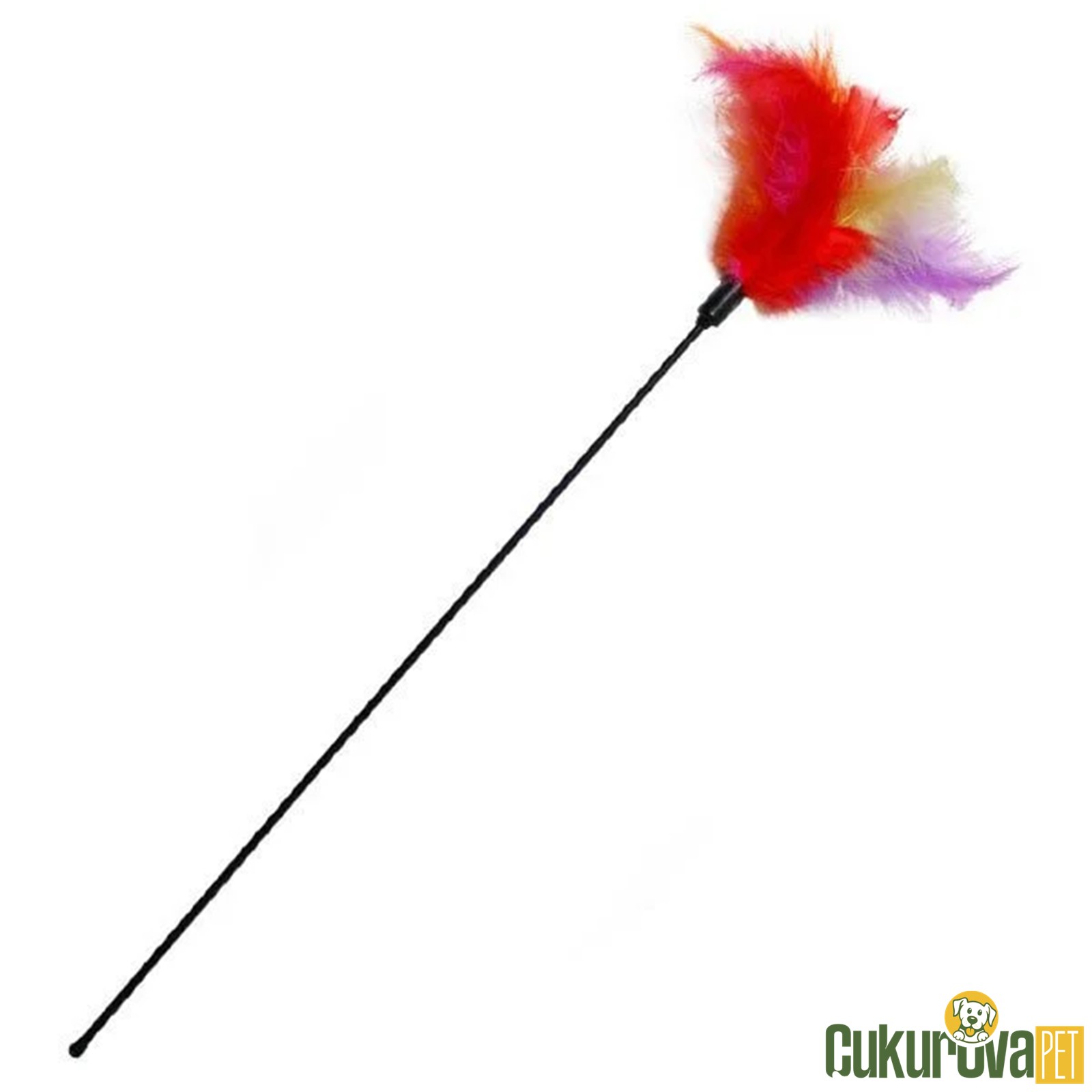 Karlie Tüylü Olta Kedi Oyuncağı 45 Cm