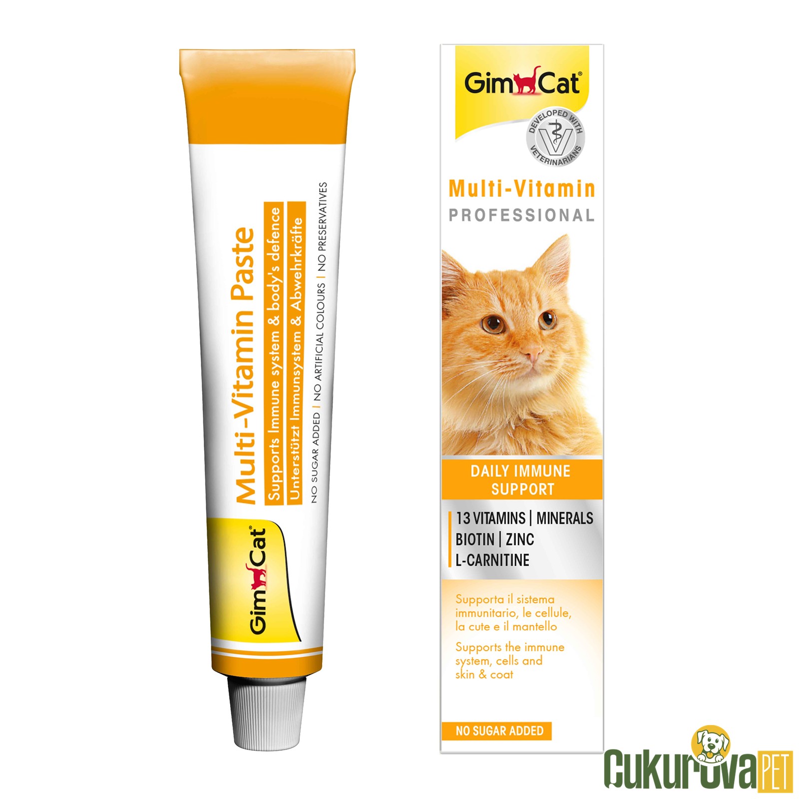 Gimcat Multi - Vitamin Kedi Macunu 100 Gr