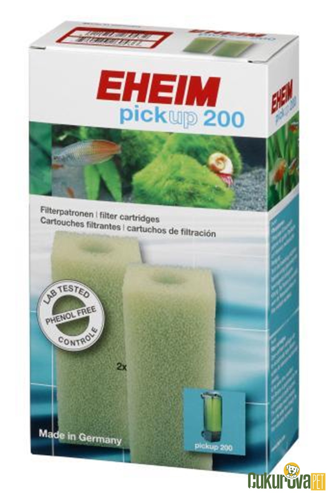 Eheim Pick Up 2012 Yedek Sünger 2 Adet