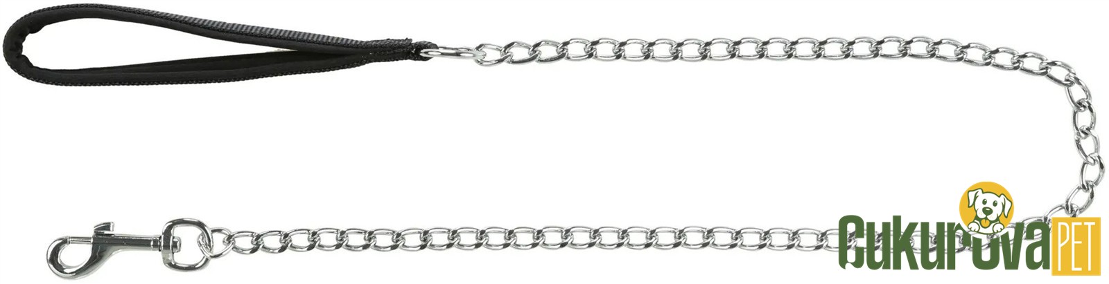 Trixie Zi̇nci̇r Köpek Gezdi̇rme Tasması 100 Cm x 4 Mm - Si̇yah