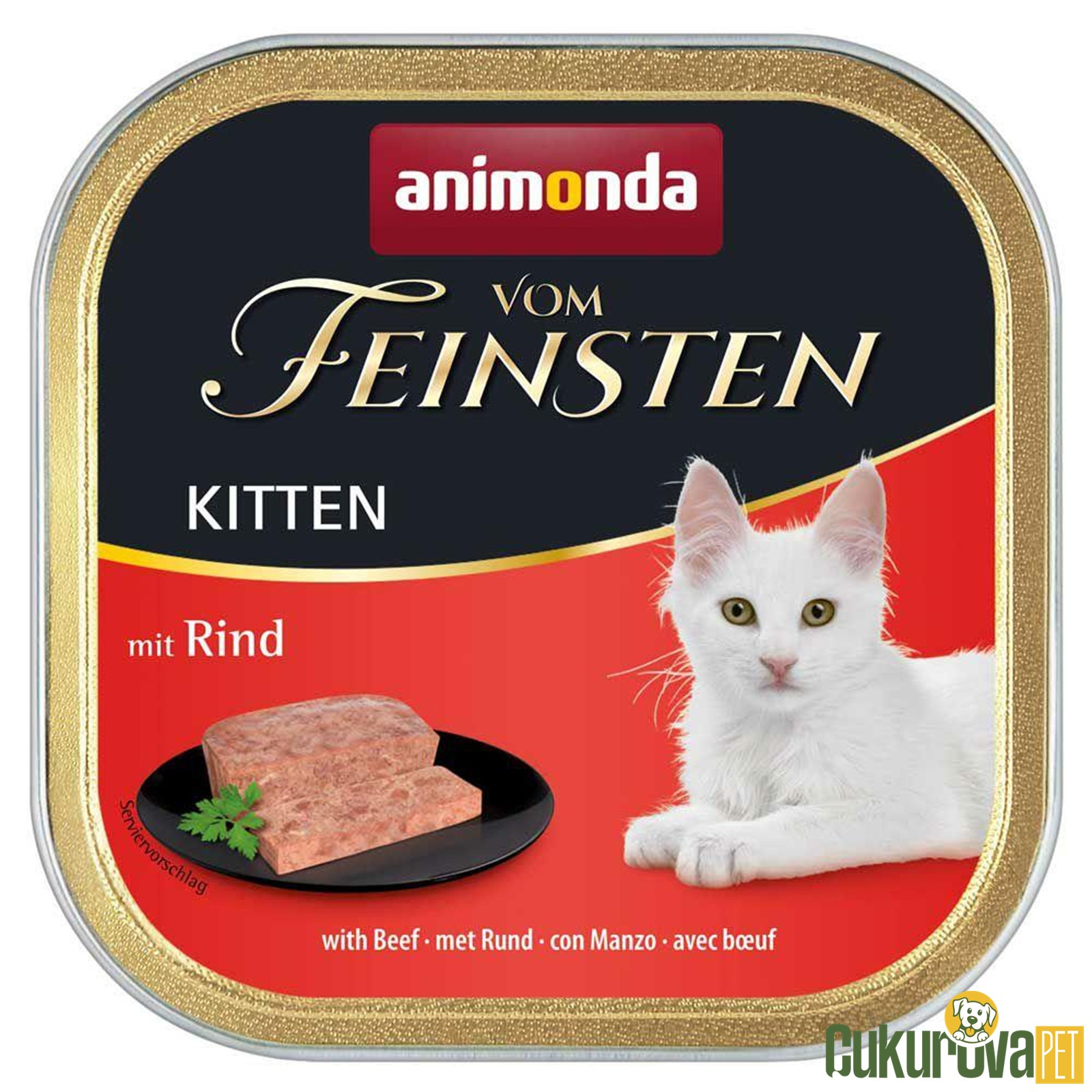 Animonda Vom Feinsten Sığır Etli̇ Yavru Kedi̇ Konservesi̇ - 100 Gr