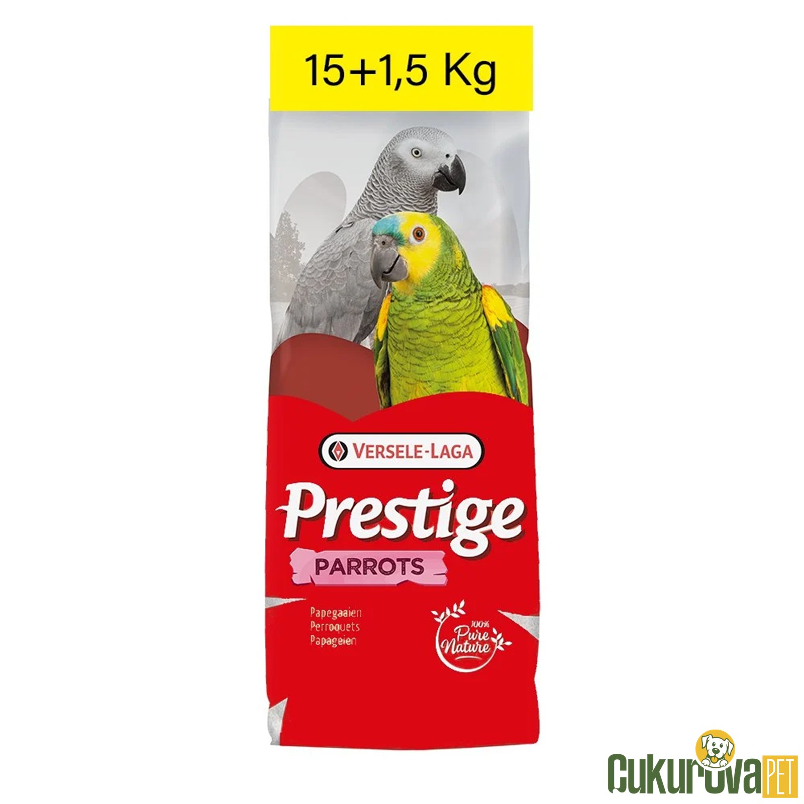 Versele Laga Prestige Parrots Papağan Yemi 16.5 Kg