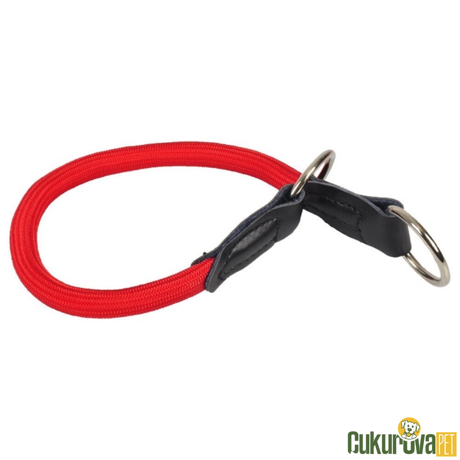 Karlie Köpek Eğitim Tasması Suni Deri 40 x 1.2 Cm Kırmızı